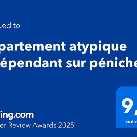 Appartement Atypique Independant Sur Peniche Metz Dış mekan fotoğraf